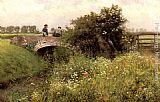 A Meeting on the Bridge by Emile Claus